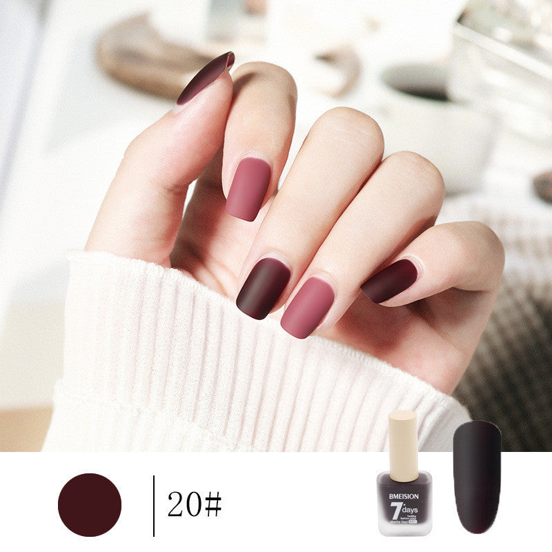 Matte Nail Polish...Quick Drying, No LED or UV required, MATTE polish!