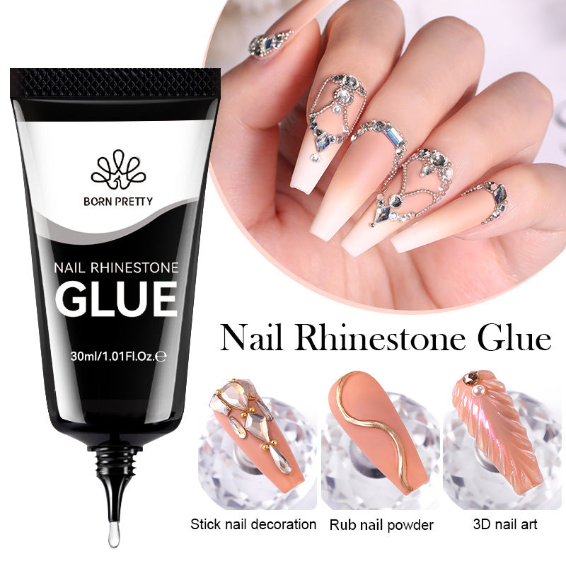 Super Sticky Long-lasting Rub Powder Wash-free Manicure Nail Tip