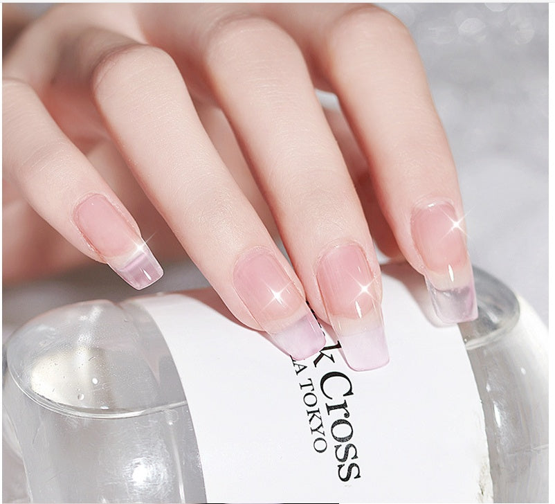 NAIL EXTENSION POLYGELS IN 7 COLORS TO CHOOSE FROM, CURE IN LAMP, ODORLESS, SAFER THAN ACRYLIC