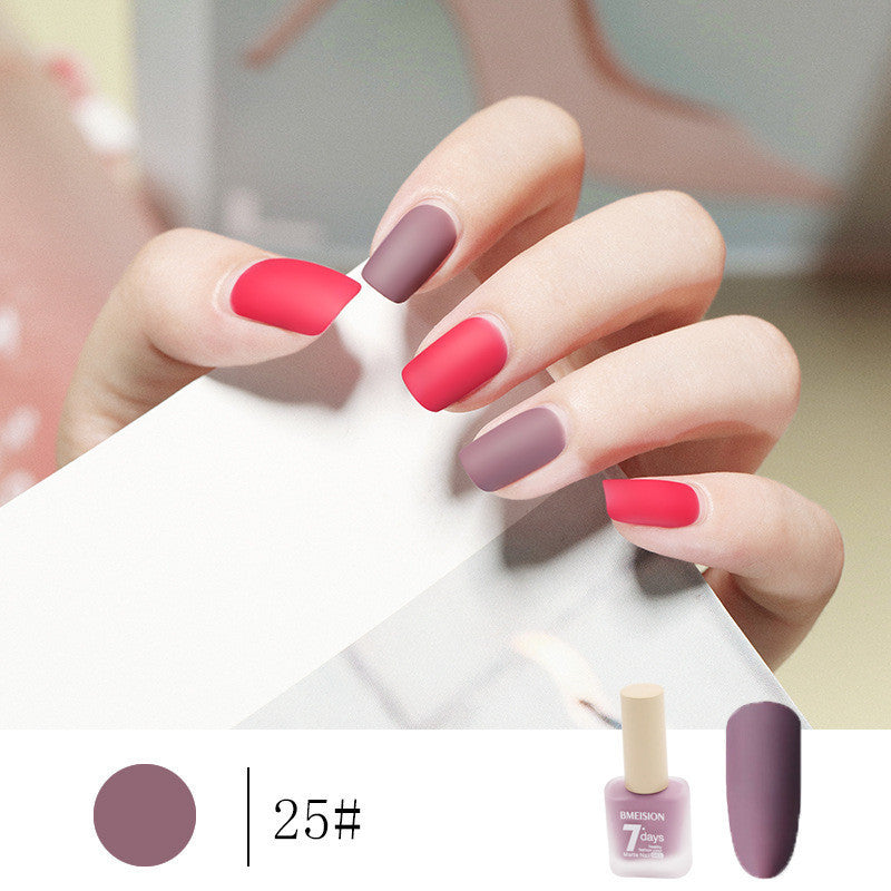 Matte Nail Polish...Quick Drying, No LED or UV required, MATTE polish!