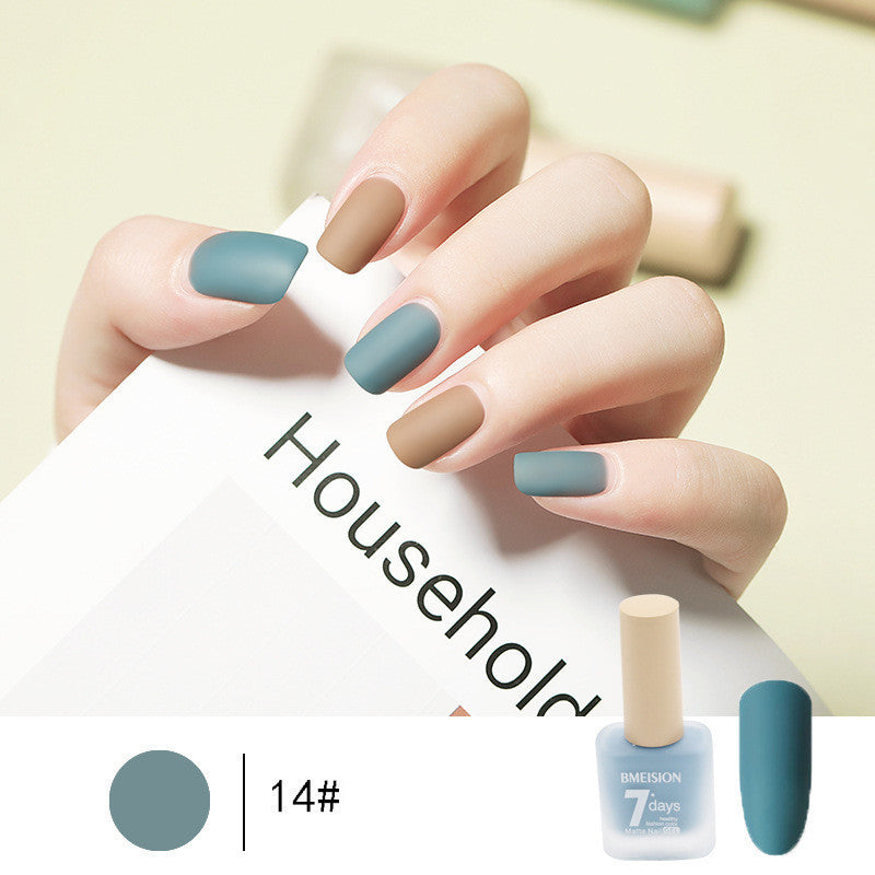 Matte Nail Polish...Quick Drying, No LED or UV required, MATTE polish!