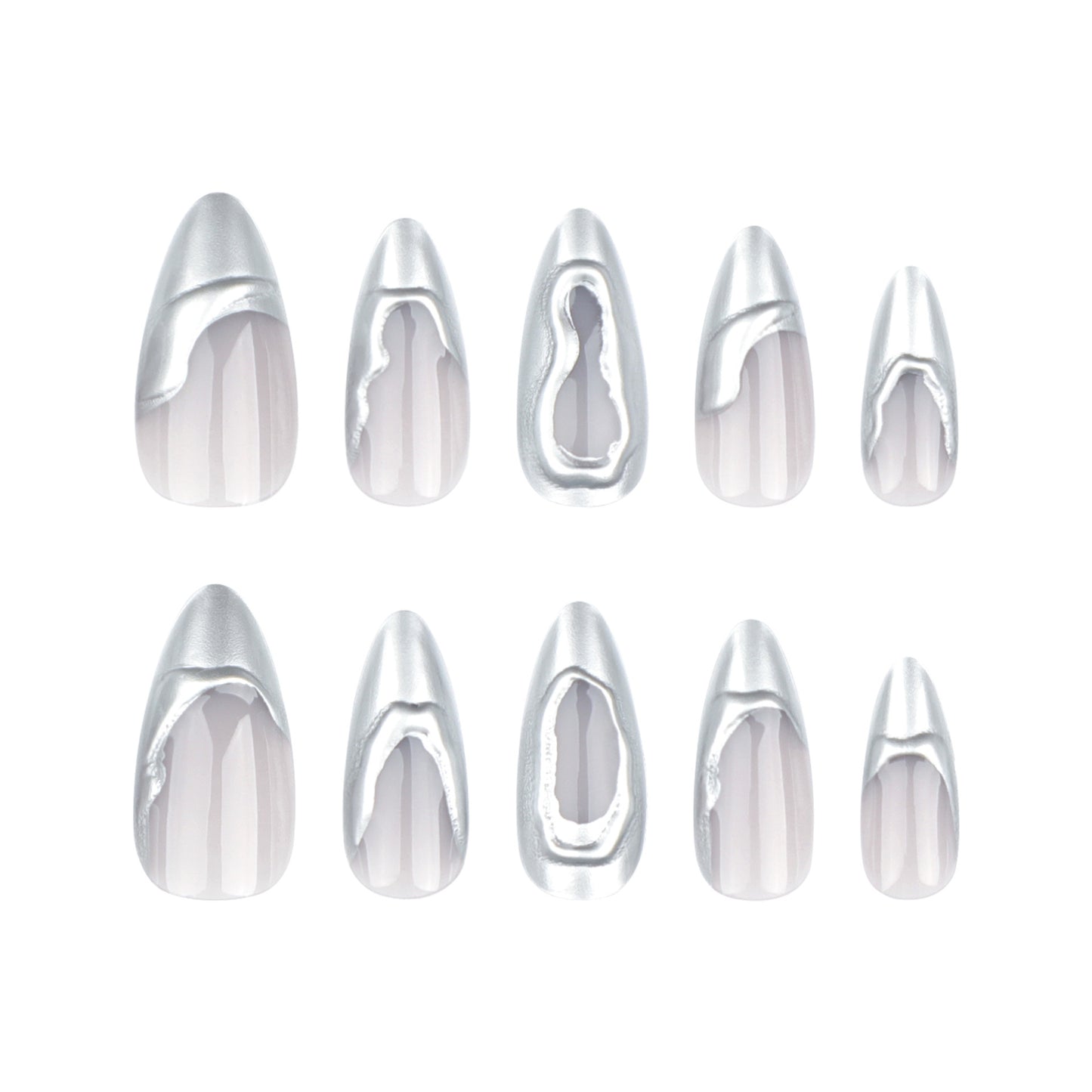 French Silver 3D Wear Armor Female
