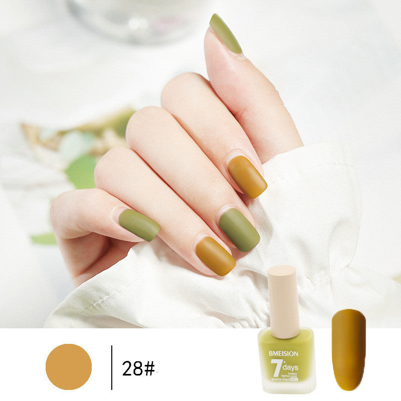 Matte Nail Polish...Quick Drying, No LED or UV required, MATTE polish!