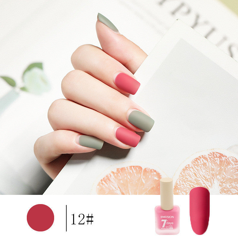 Matte Nail Polish...Quick Drying, No LED or UV required, MATTE polish!