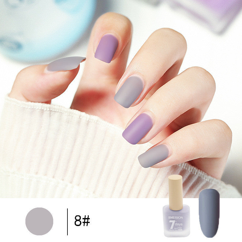 Matte Nail Polish...Quick Drying, No LED or UV required, MATTE polish!