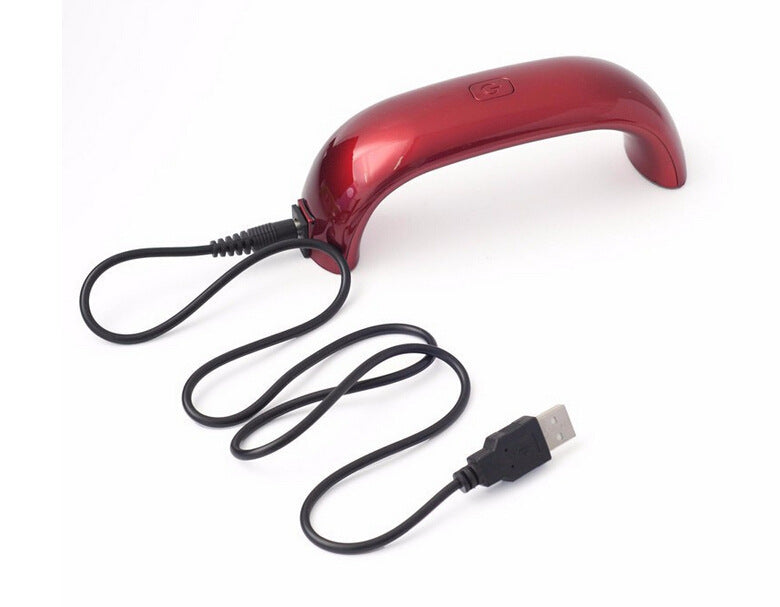9W Mini USB LED UV lamp for Curing gel nails! Perfect size to keep handy or even out on your nail desk. Perfect for polygel!