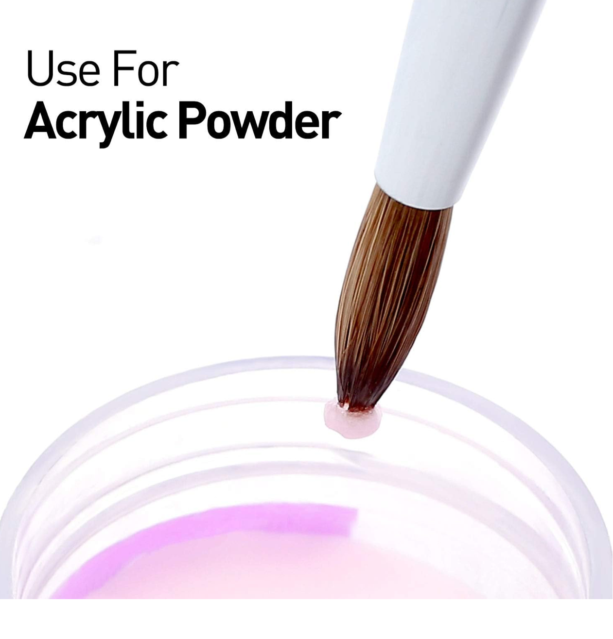 Acrylic Nail Brush 100% kolinsky