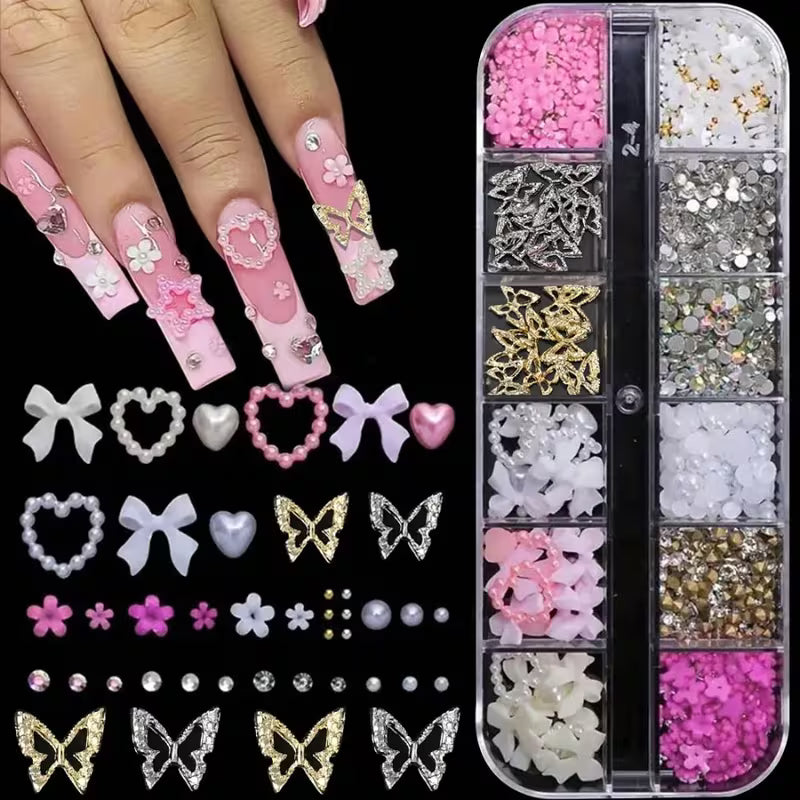 Nail Art Rhinestones, Gems, Crystals, for nail decor!
