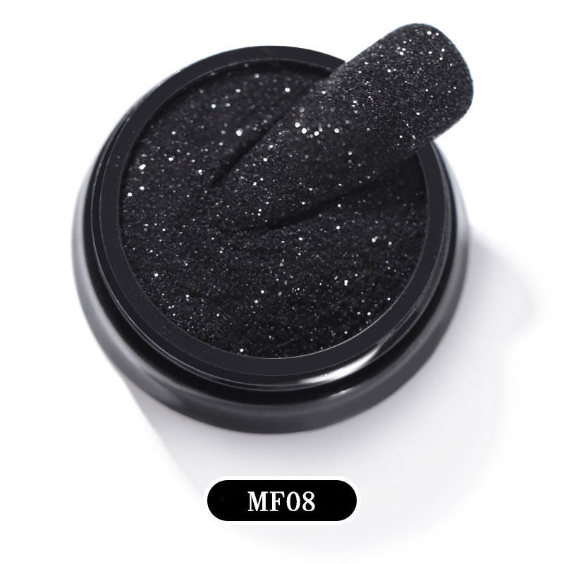 2g Nail Art Shimmer Powder-Starlight Black Gaze -Sugar Powder- Nail Art Accessories
