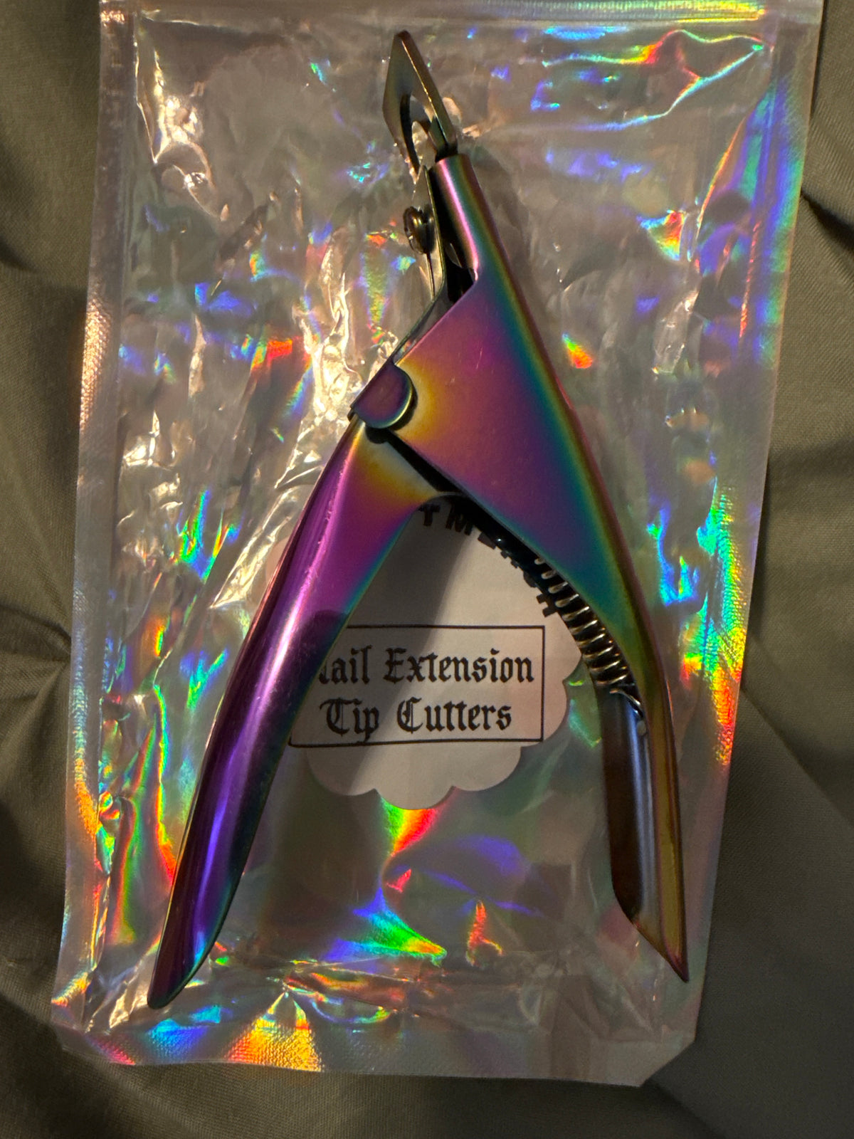 Acrylic Nail Clipper/Cutter for Long Faux Nails and Extensions