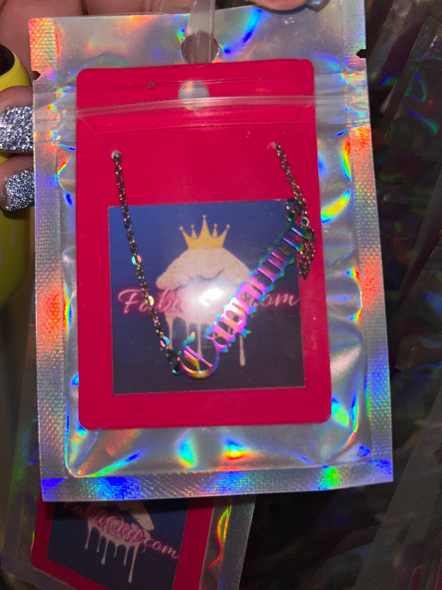 FAB Astrology Nameplate Necklaces