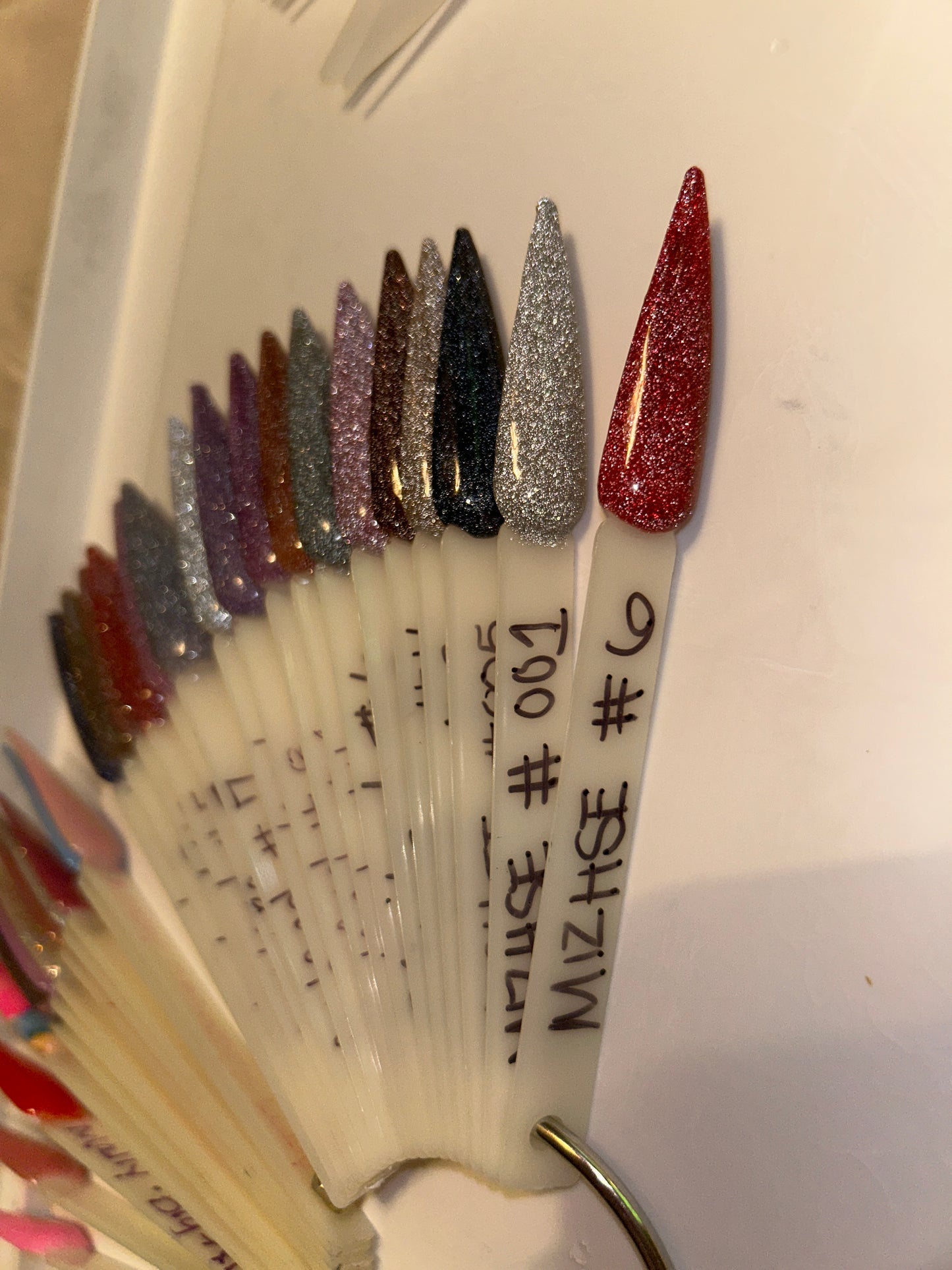Nail Swatch Color testers- for acrylic, polish or gel!