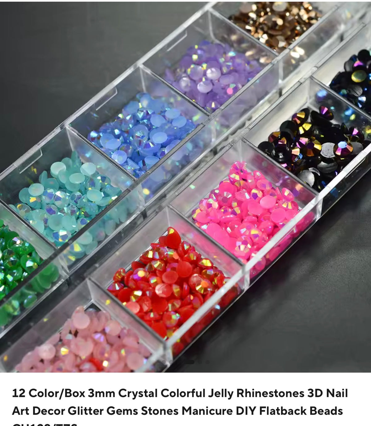 Nail Art Rhinestones, Gems, Crystals, for nail decor!