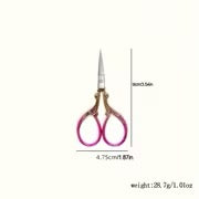 Mini Manicure Scissors in a FAB magenta pink color
