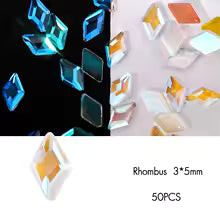 Holographic Color Changing Nail Crystals – Gems, Stars, Moons, Butterflies & More ✨
