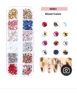 Nail Art Rhinestones, Gems, Crystals, for nail decor!