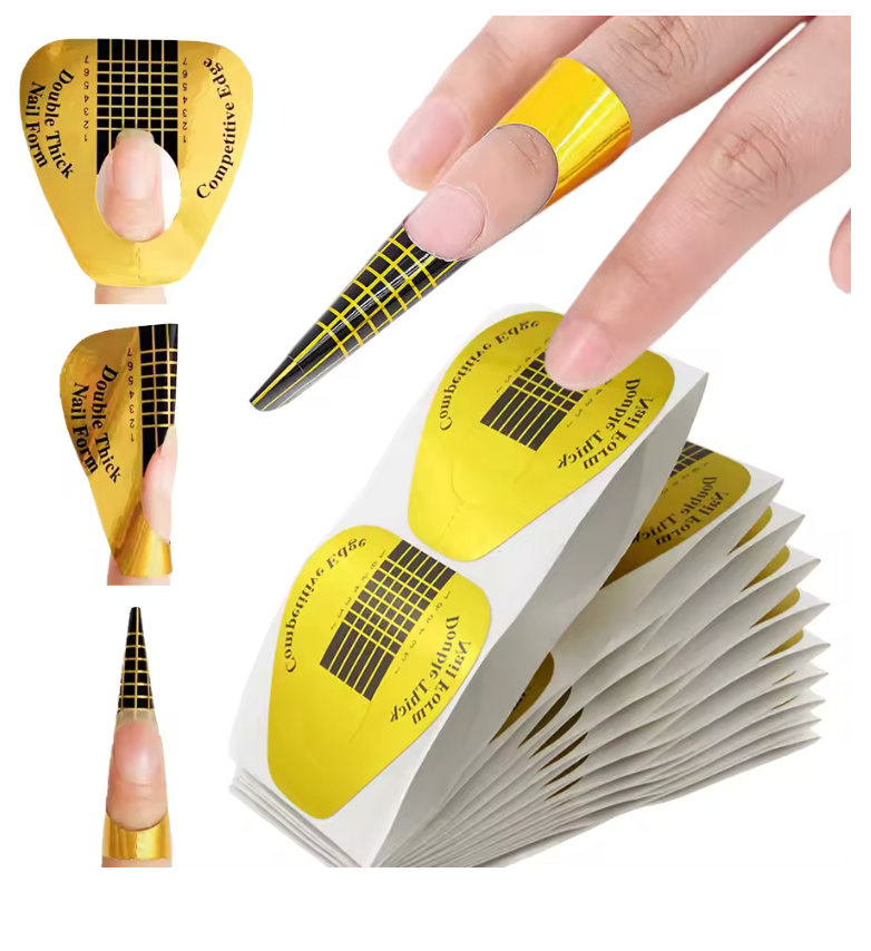 Faux Nail Butterfly Forms for building extensions! 50 pack