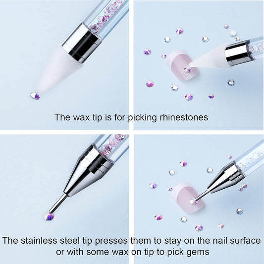 Rhinestone Picker (dual ended) in clear case